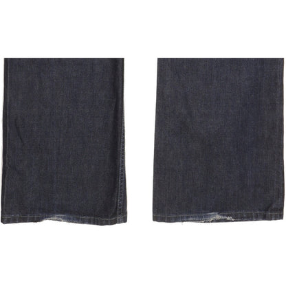 Diesel Zatiny Men Blue Bootcut Regular Jeans W33 L32