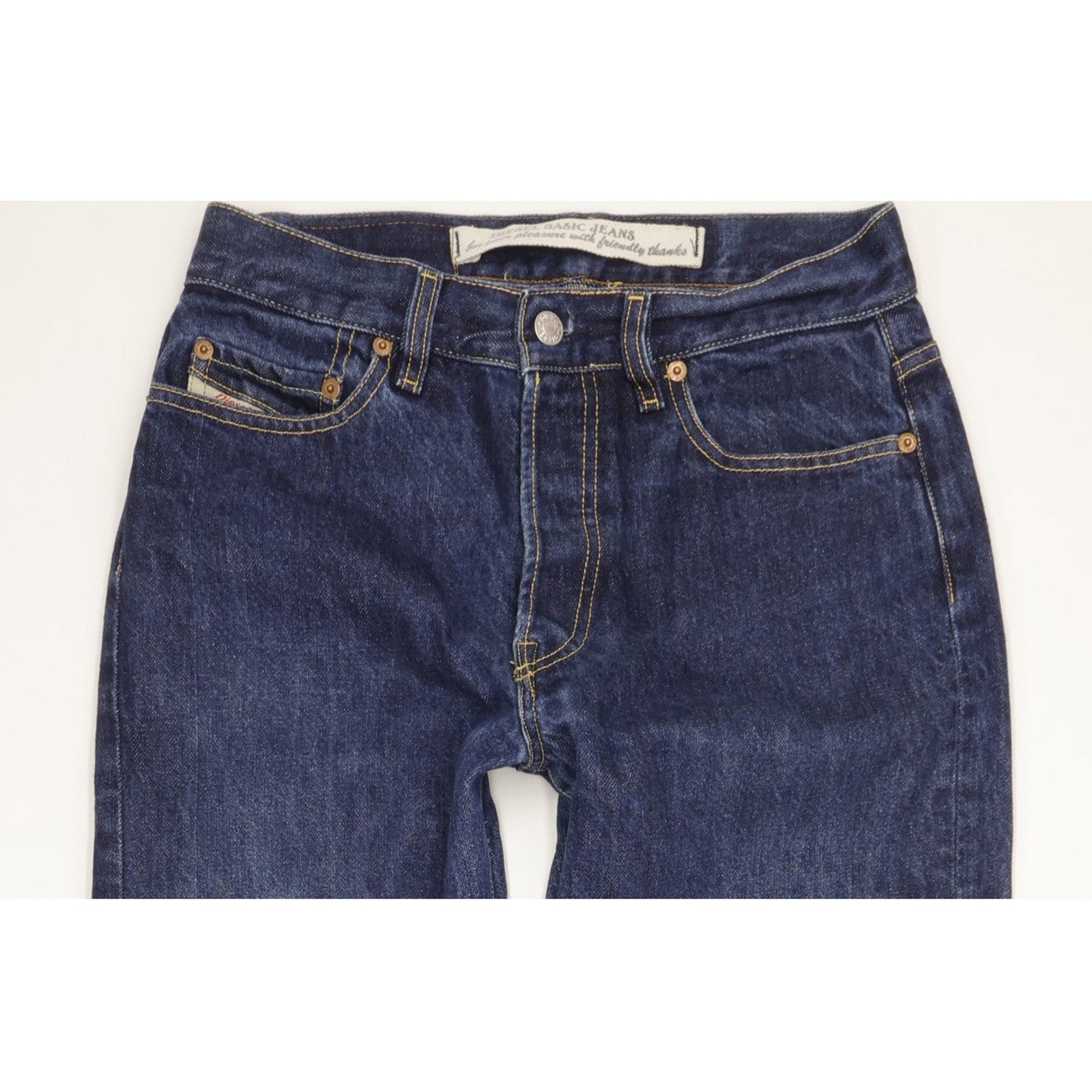 Diesel Fellow Men Blue Straight Slim Jeans W31 L34