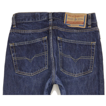 Diesel Fellow Men Blue Straight Slim Jeans W31 L34