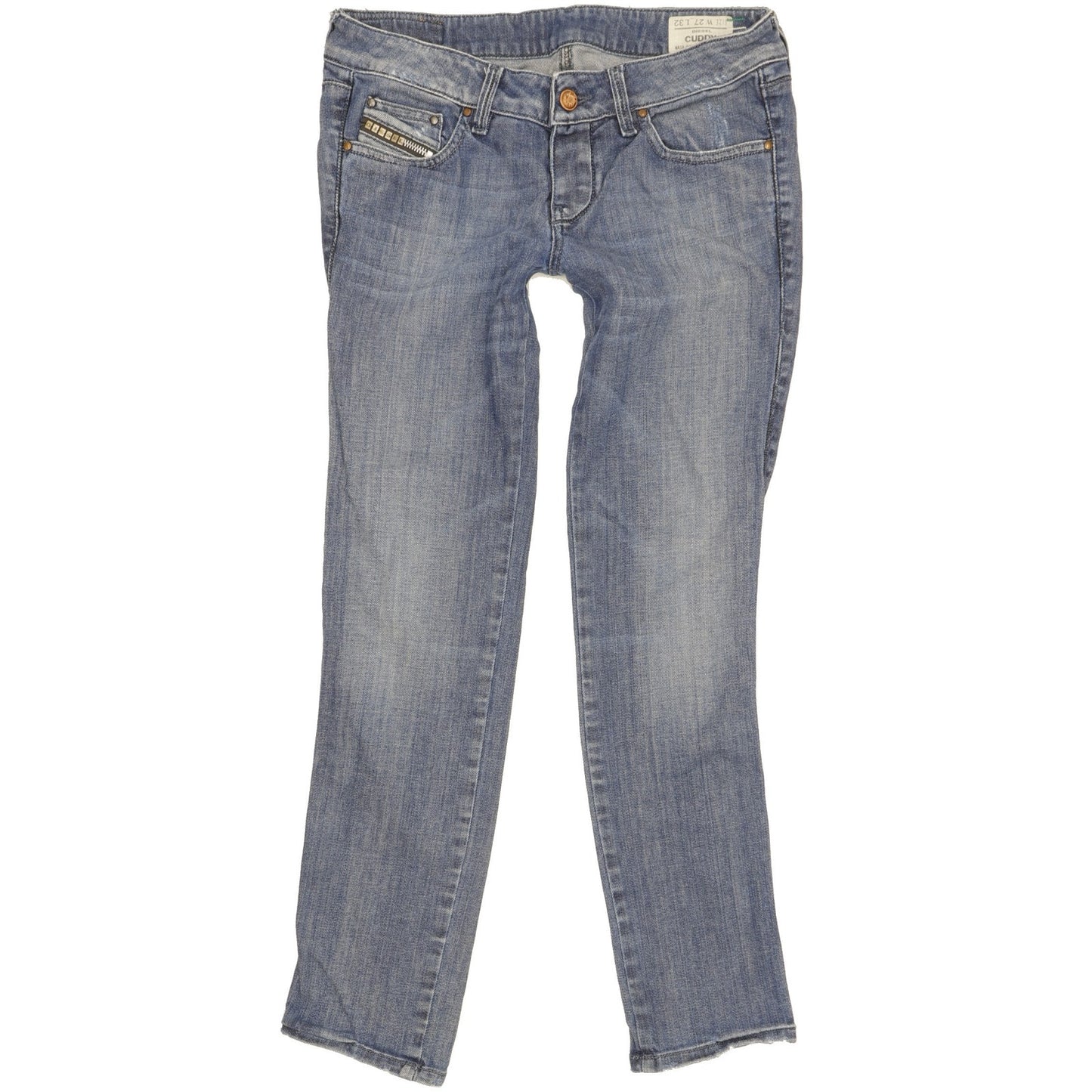 Diesel Cuddy Men Blue Skinny Slim Stretch Jeans W27 L28