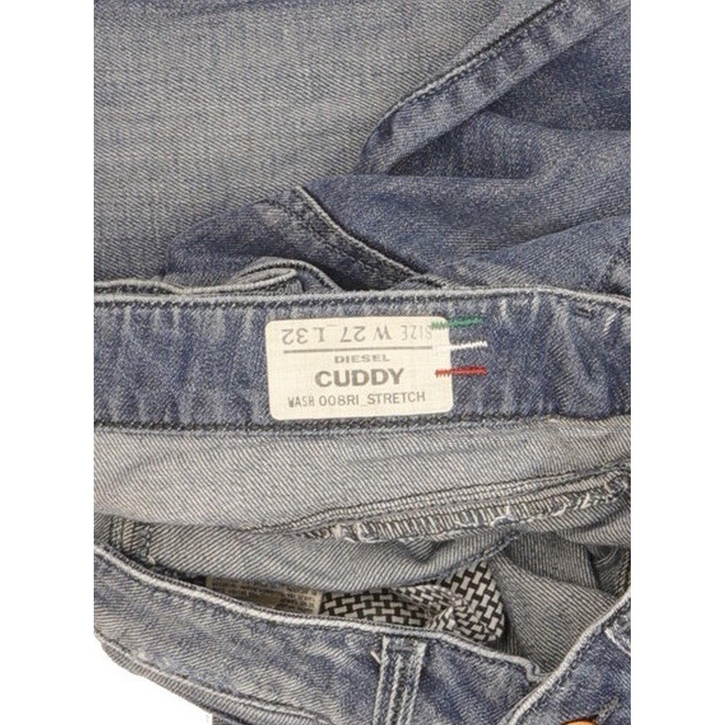 Diesel Cuddy Men Blue Skinny Slim Stretch Jeans W27 L28