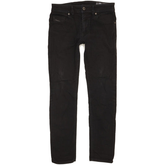 Diesel Thommer Men Black Skinny Slim Stretch Jeans W29 L29