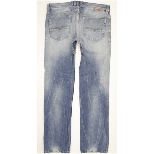 Diesel Safado Men Blue Straight Slim Jeans W34 L32