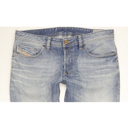 Diesel Safado Men Blue Straight Slim Jeans W34 L32