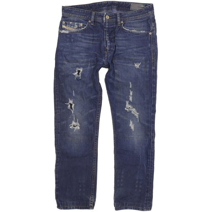 Diesel Braddom Men Blue Tapered Slim Jeans W29 L26