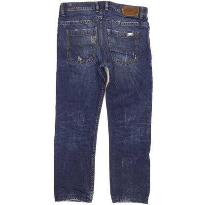 Diesel Braddom Men Blue Tapered Slim Jeans W29 L26