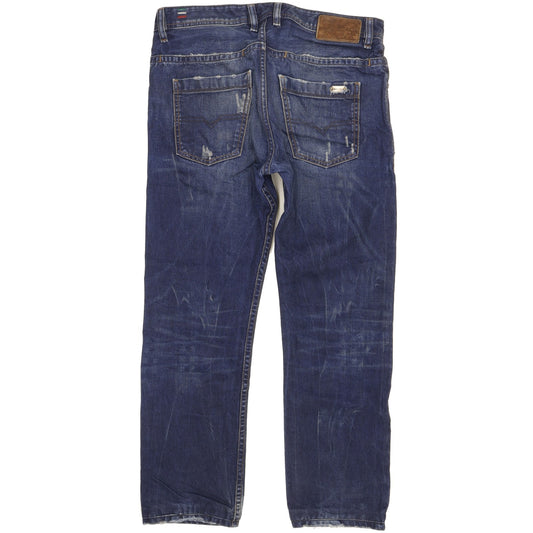 Diesel Braddom Men Blue Tapered Slim Jeans W29 L26