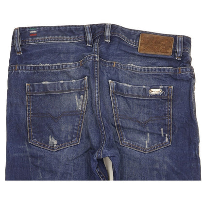 Diesel Braddom Men Blue Tapered Slim Jeans W29 L26