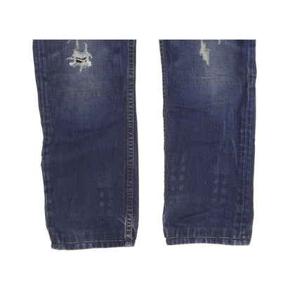 Diesel Braddom Men Blue Tapered Slim Jeans W29 L26