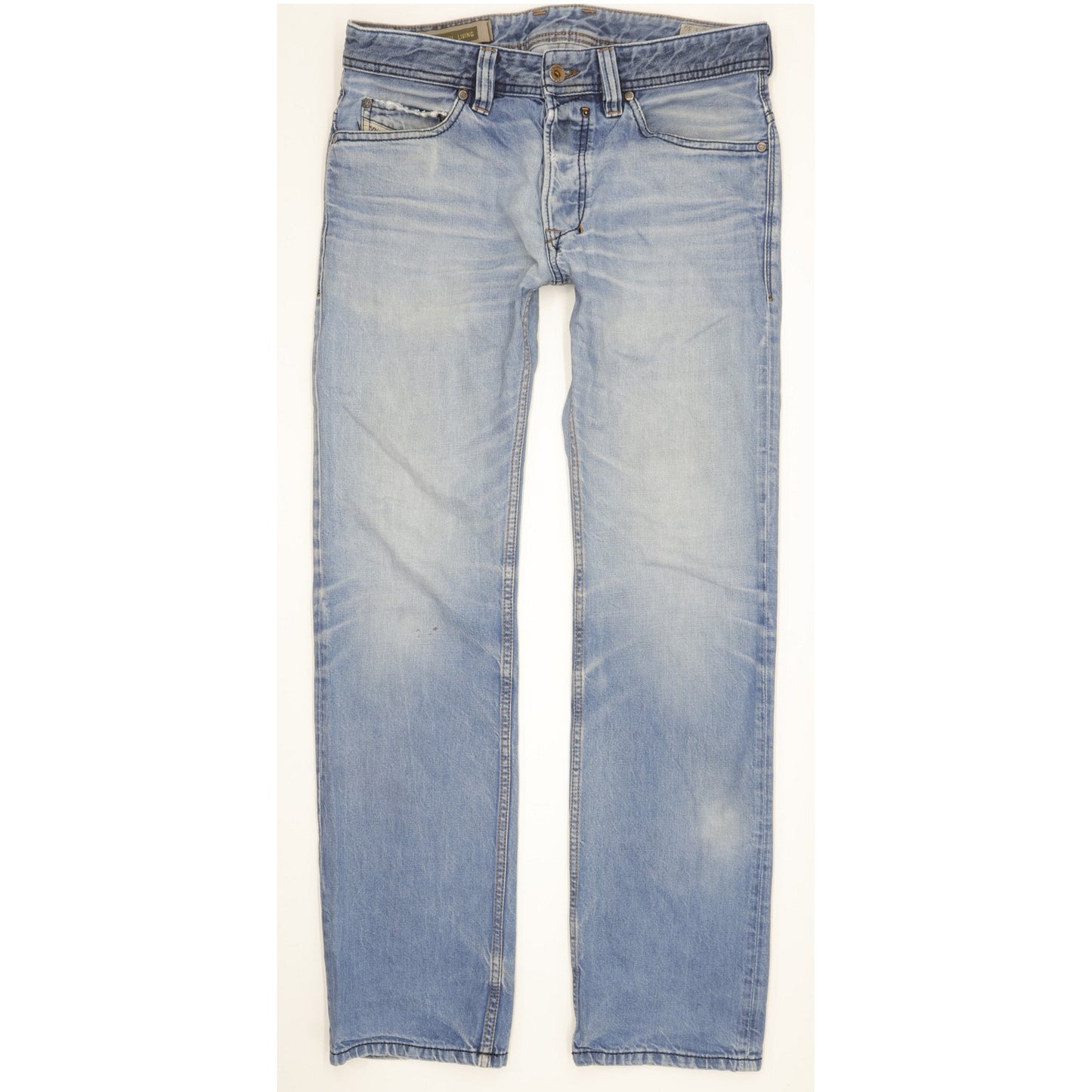 Diesel Safado Men Blue Straight Slim Jeans W30 L30