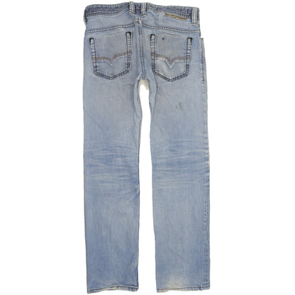 Diesel Safado Men Blue Straight Slim Jeans W30 L30