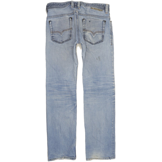 Diesel Safado Men Blue Straight Slim Jeans W30 L30