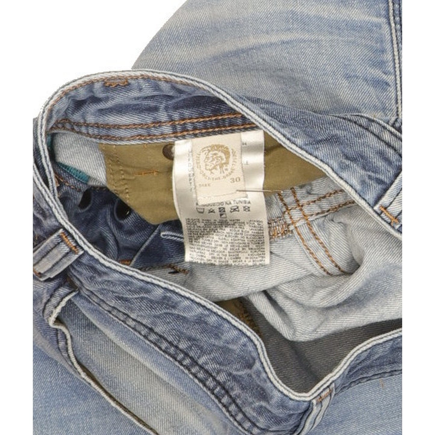 Diesel Safado Men Blue Straight Slim Jeans W30 L30