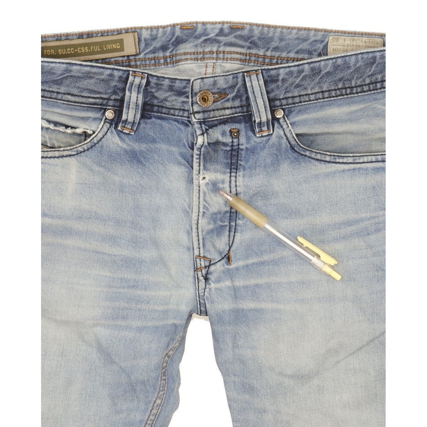 Diesel Safado Men Blue Straight Slim Jeans W30 L30
