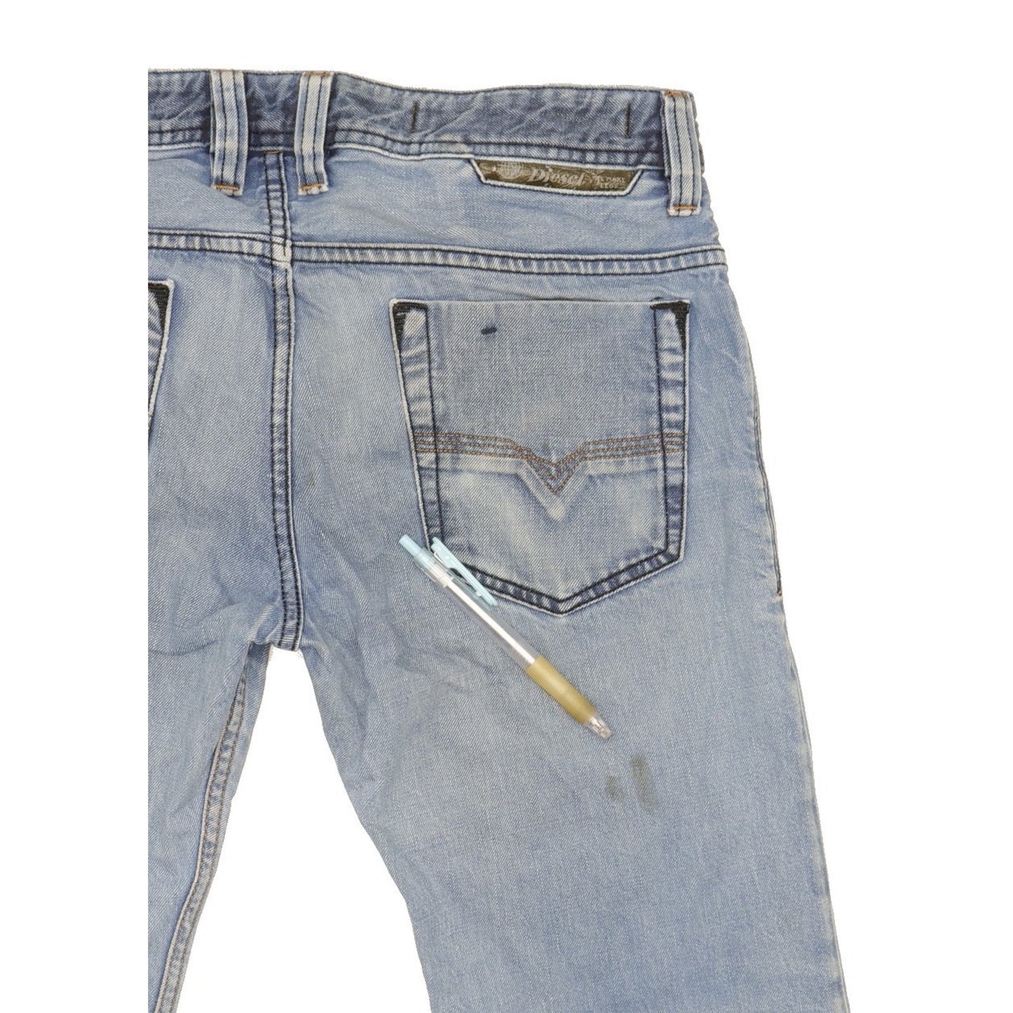 Diesel Safado Men Blue Straight Slim Jeans W30 L30