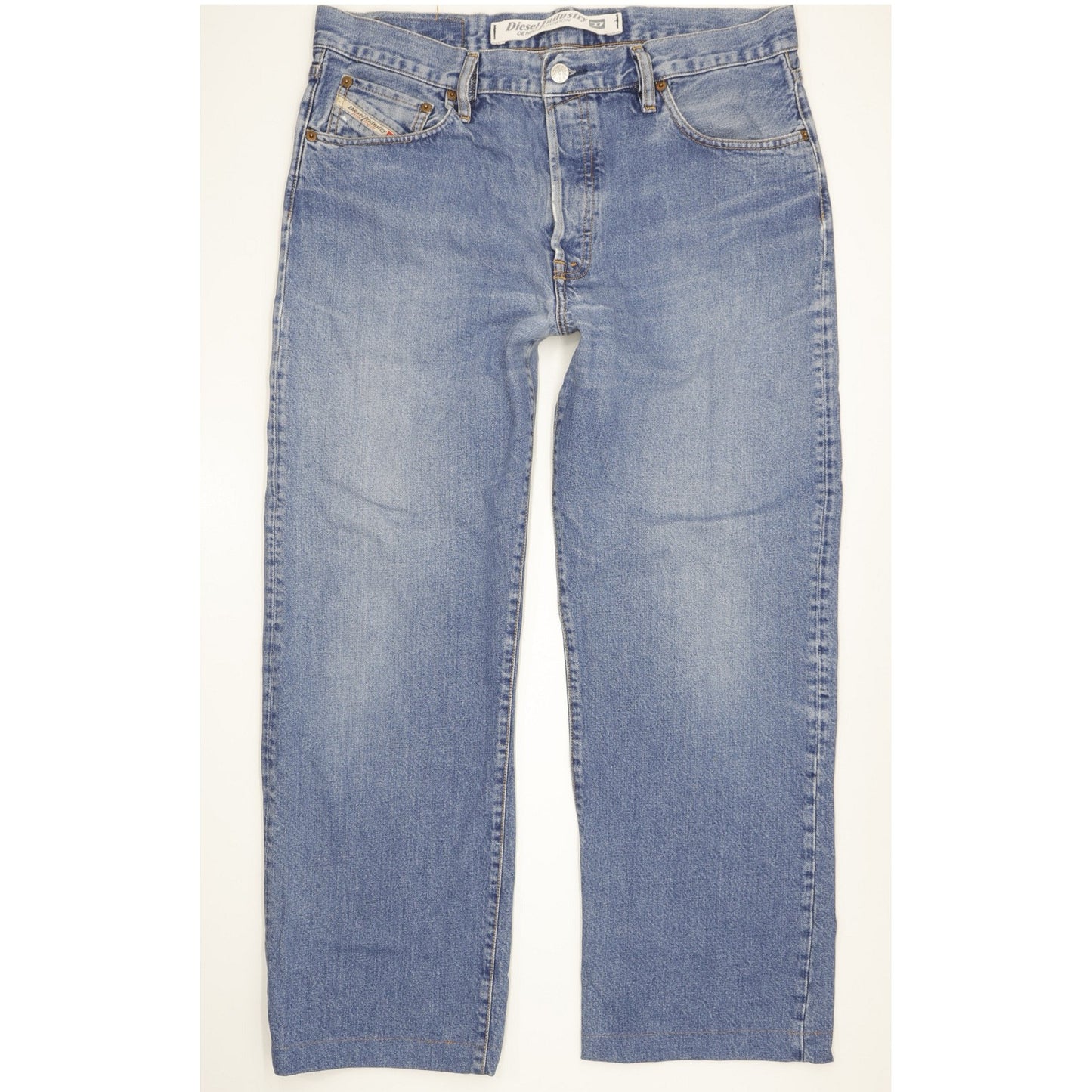 Diesel Kratt Men Blue Straight Regular Jeans W34 L27