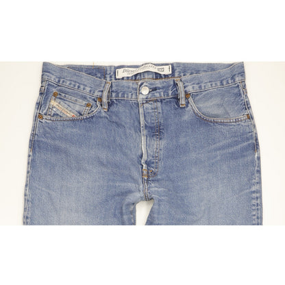 Diesel Kratt Men Blue Straight Regular Jeans W34 L27