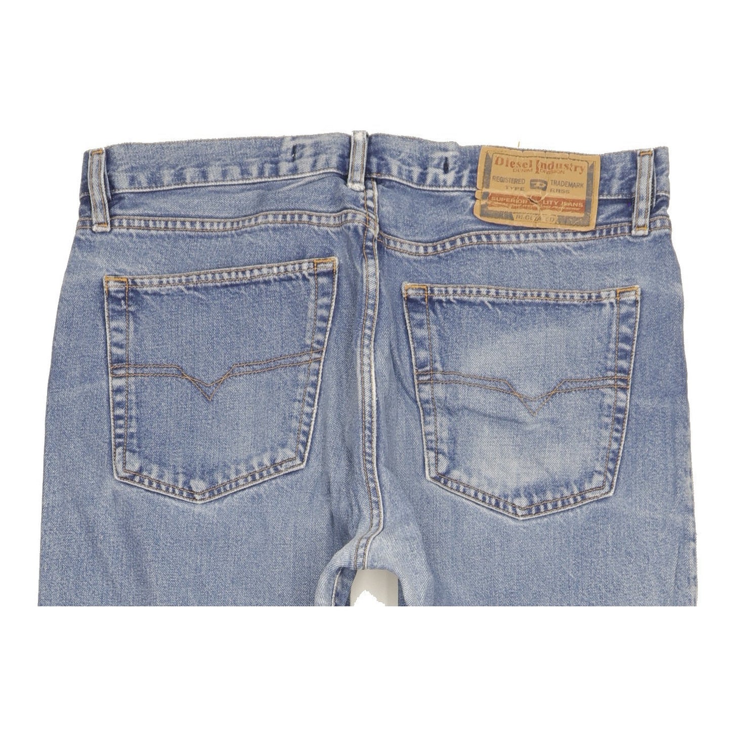 Diesel Kratt Men Blue Straight Regular Jeans W34 L27