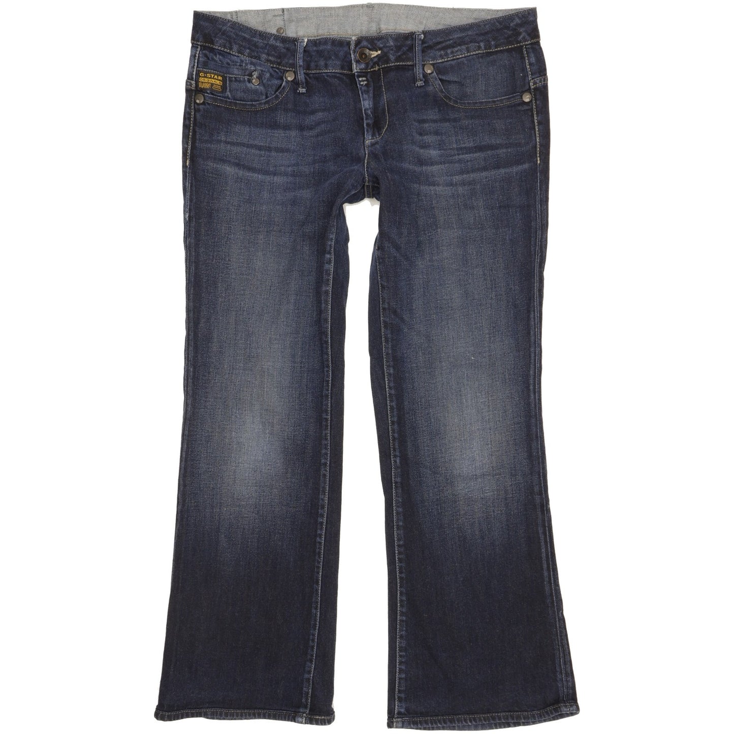 G-Star Midge Women Blue Bootcut Slim Stretch Jeans W34 L29