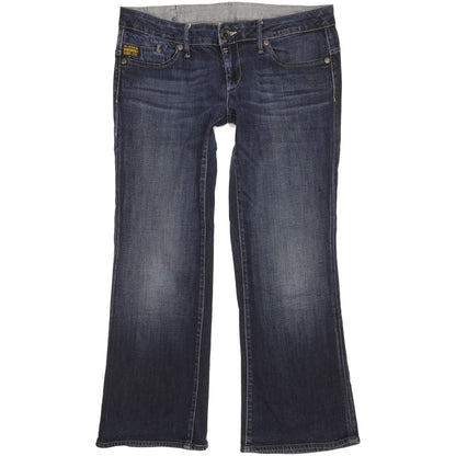 G-Star Midge Women Blue Bootcut Slim Stretch Jeans W34 L29