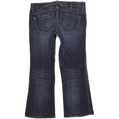 G-Star Midge Women Blue Bootcut Slim Stretch Jeans W34 L29
