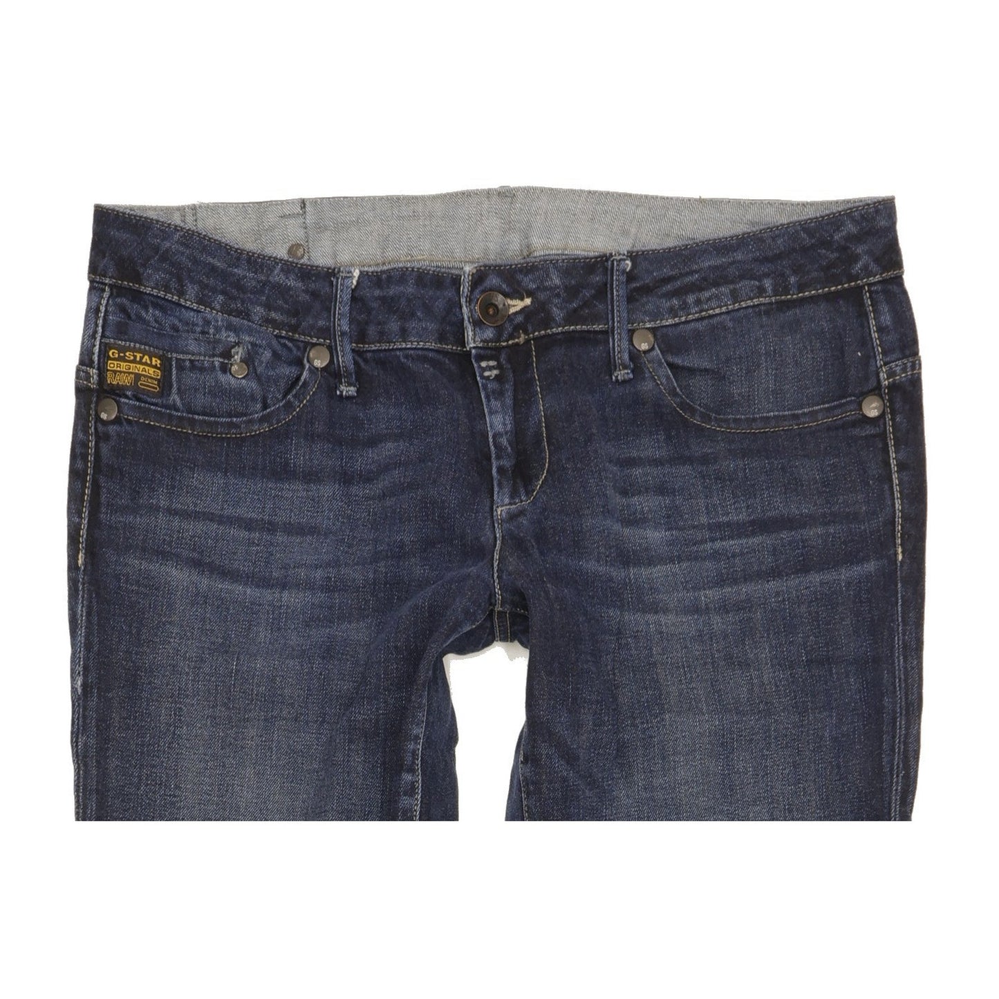 G-Star Midge Women Blue Bootcut Slim Stretch Jeans W34 L29