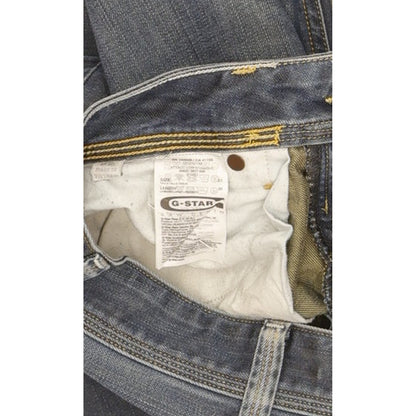 G-Star Attacc Men Blue Straight Slim Jeans W31 L30