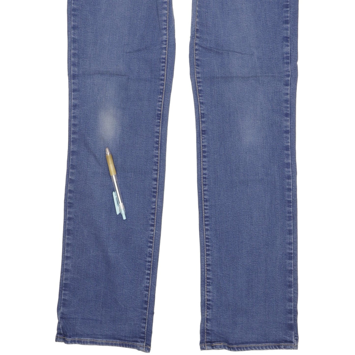 Levi's Women Blue Straight Slim Stretch Jeans W30 L32