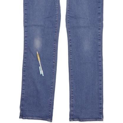 Levi's Women Blue Straight Slim Stretch Jeans W30 L32