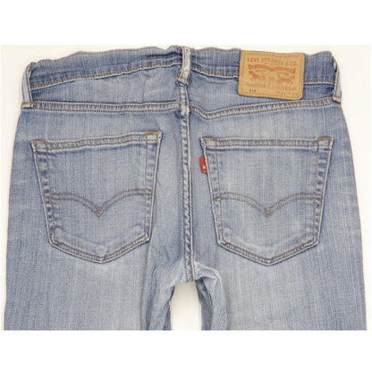 Levi's 510 Men Blue Skinny Slim Stretch Jeans W31 L34