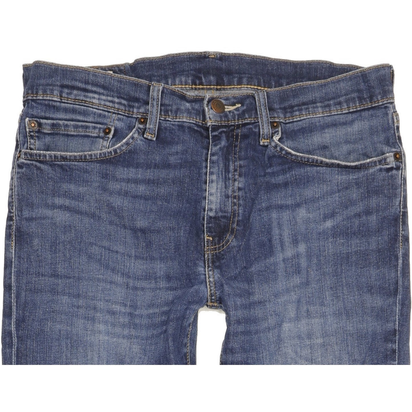 Levi's 511 Men Blue Straight Slim Stretch Jeans W34 L31