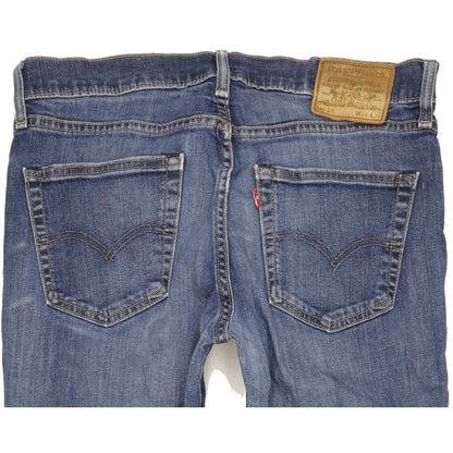 Levi's 511 Men Blue Straight Slim Stretch Jeans W34 L31