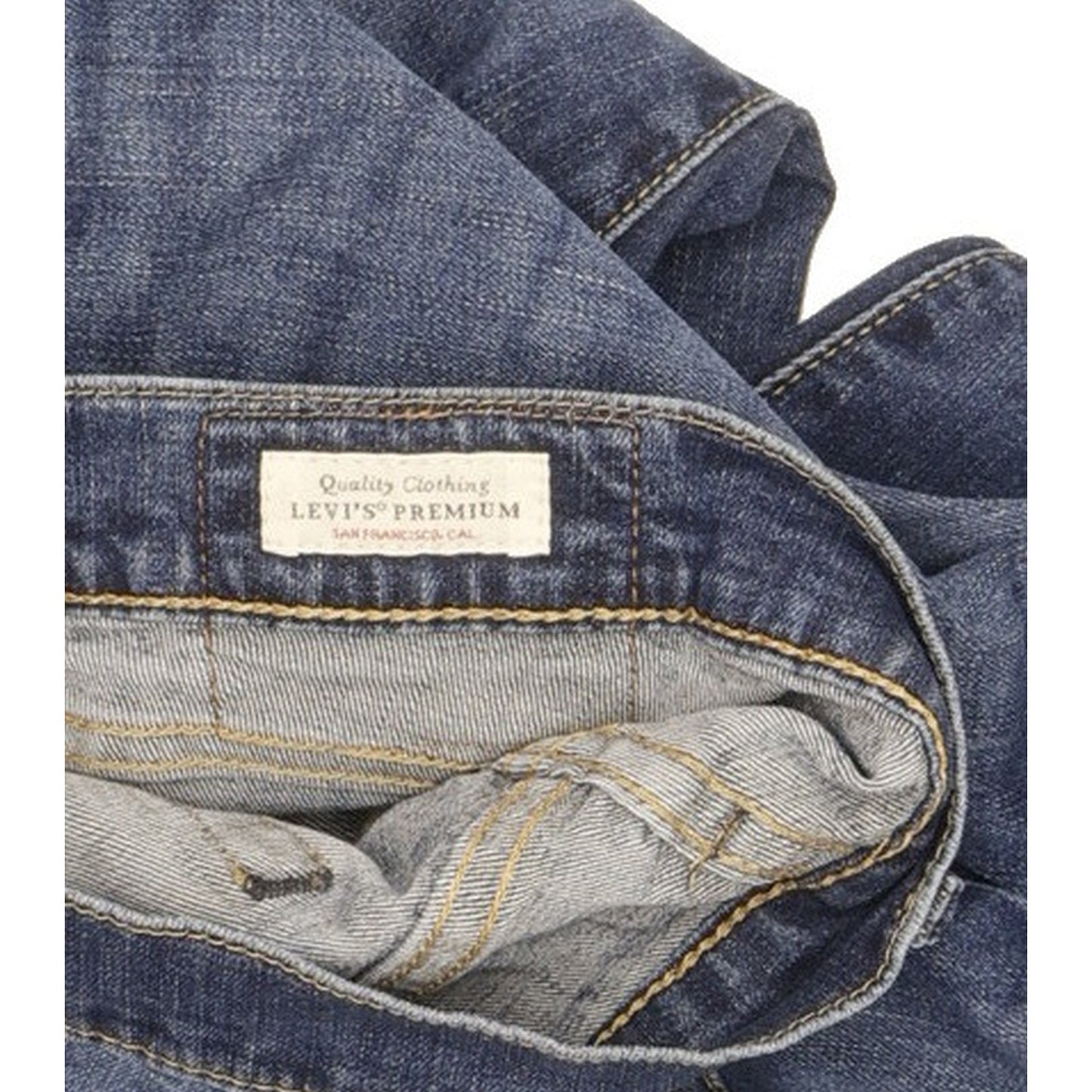 Levi's 511 Men Blue Straight Slim Stretch Jeans W34 L31