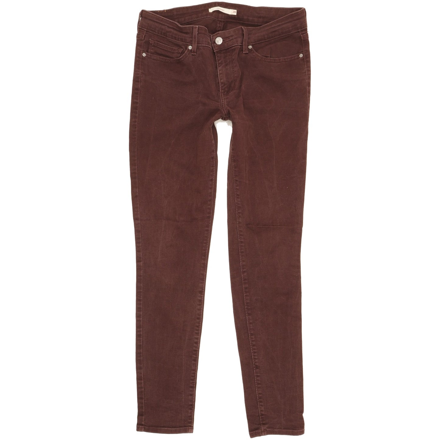 Levi's 711 Women Purple Skinny Slim Stretch Jeans W28 L30