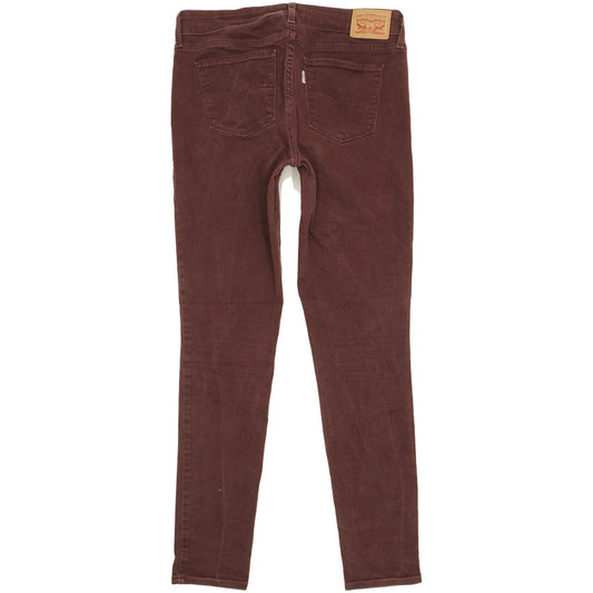 Levi's 711 Women Purple Skinny Slim Stretch Jeans W28 L30