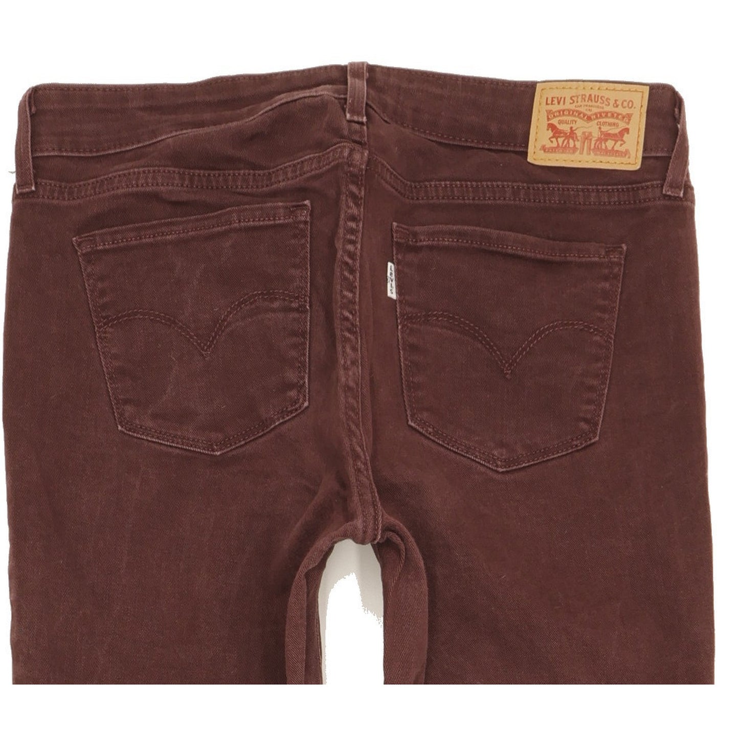 Levi's 711 Women Purple Skinny Slim Stretch Jeans W28 L30