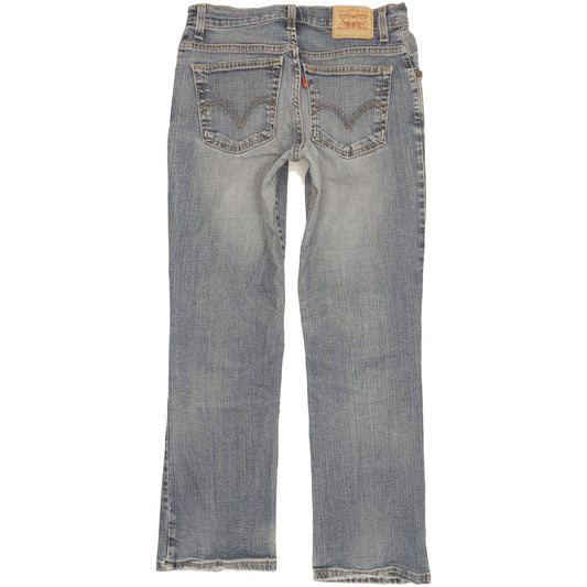 Levi's 550 Women Blue Bootcut Slim Stretch Jeans W30 L28