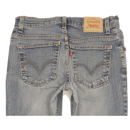 Levi's 550 Women Blue Bootcut Slim Stretch Jeans W30 L28