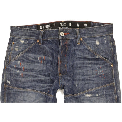 G-Star 5620 3D Men Blue Tapered Relaxed Jeans W34 L30