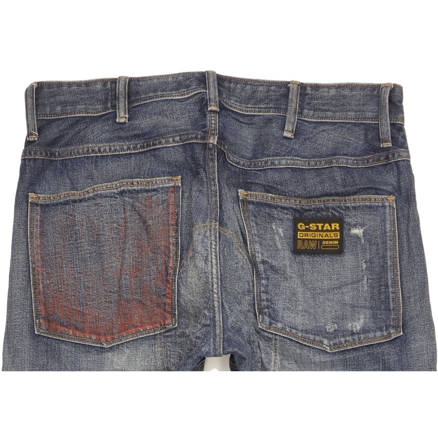 G-Star 5620 3D Men Blue Tapered Relaxed Jeans W34 L30