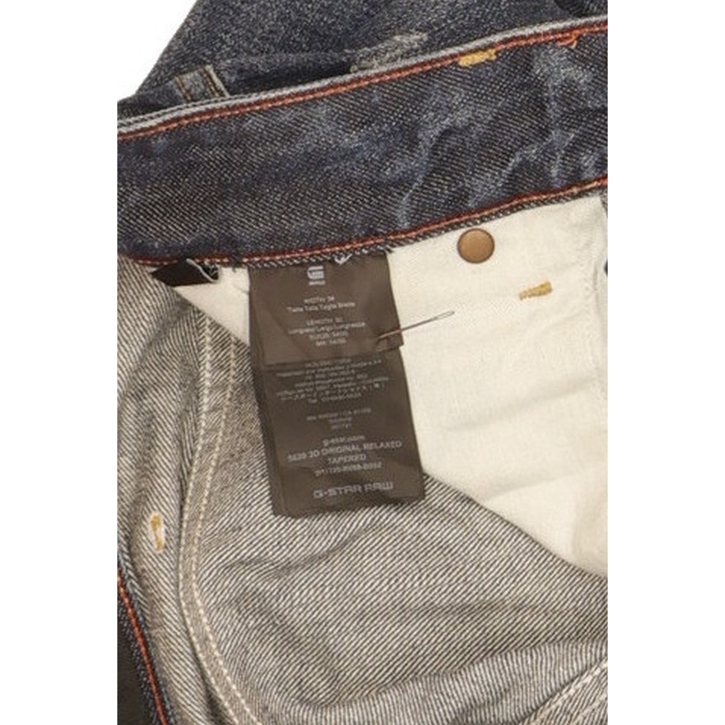 G-Star 5620 3D Men Blue Tapered Relaxed Jeans W34 L30