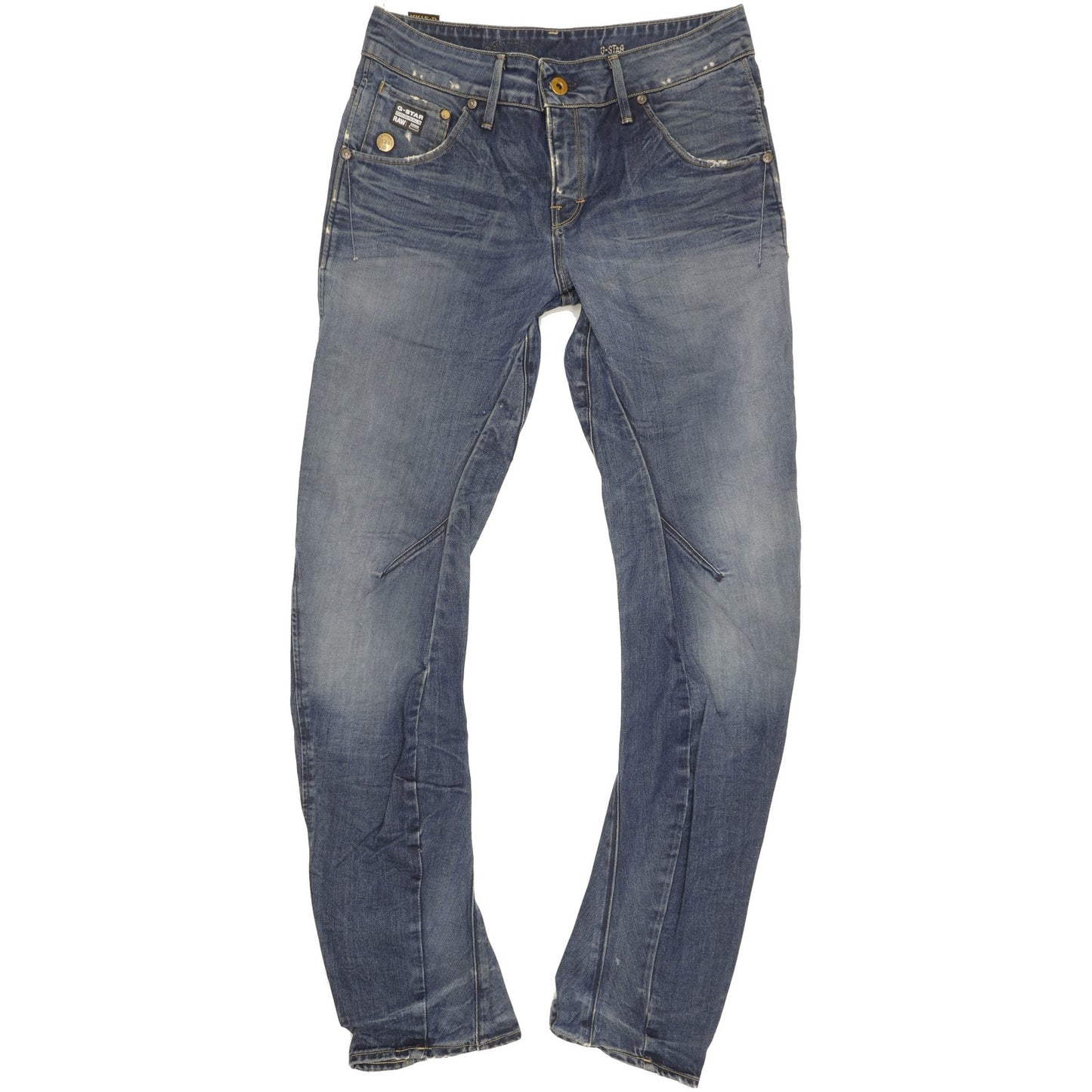 G-Star Arc Women Blue Tapered Loose Jeans W28 L32