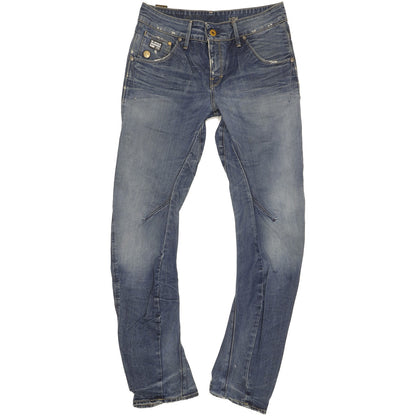 G-Star Arc Women Blue Tapered Loose Jeans W28 L32