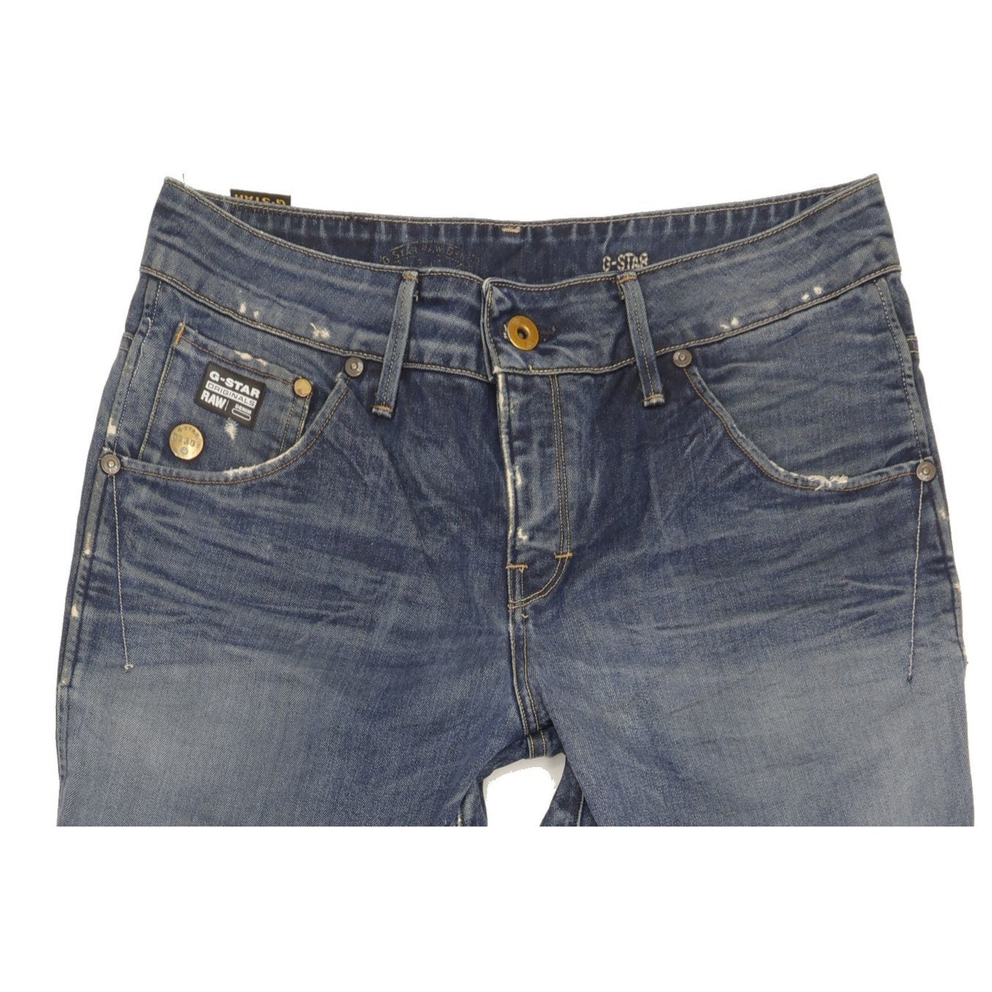 G-Star Arc Women Blue Tapered Loose Jeans W28 L32