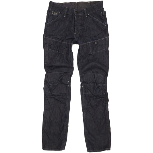 G-Star Trail Elwood Men Navy Tapered Regular Jeans W33 L35