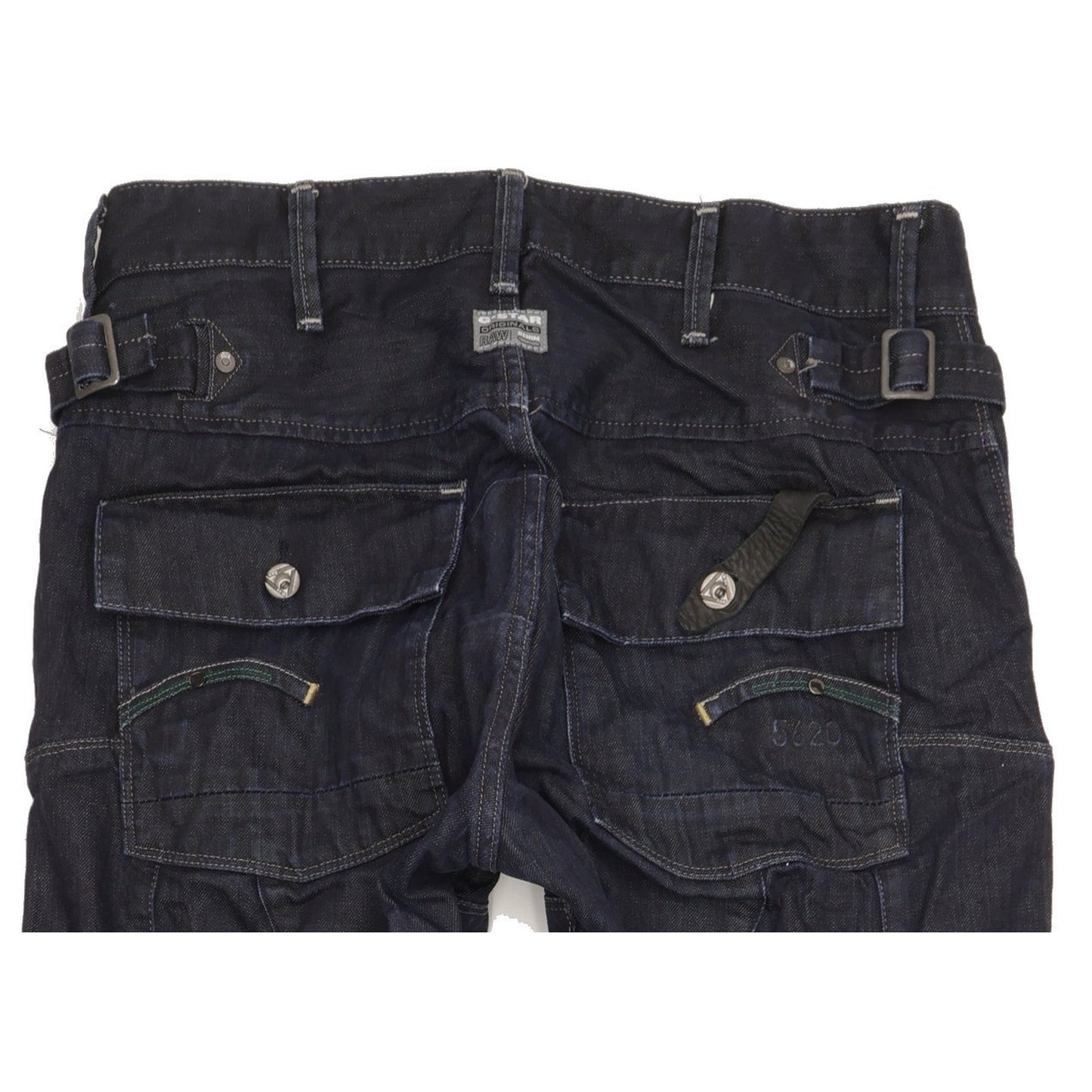 G-Star Trail Elwood Men Navy Tapered Regular Jeans W33 L35
