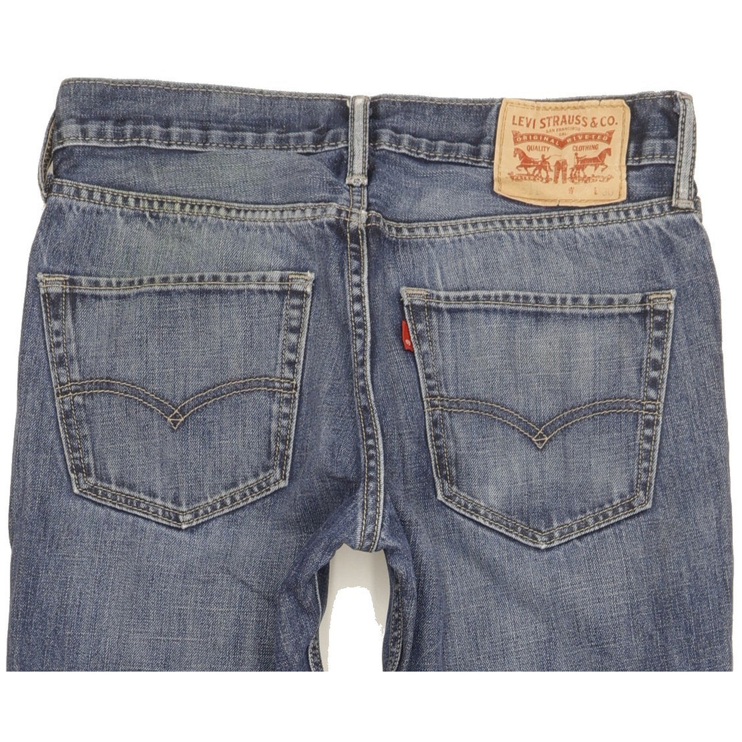 Levi's 511 Men Blue Straight Slim Jeans W32 L28