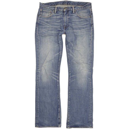 Levi's 527 Men Blue Bootcut Slim Jeans W36 L34