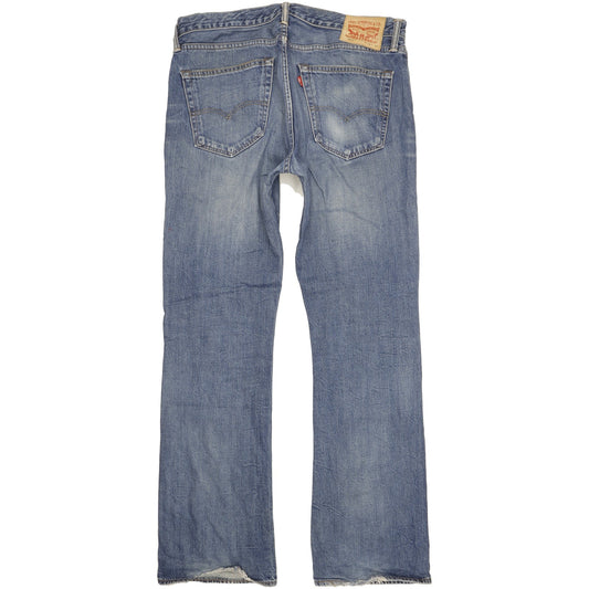 Levi's 527 Men Blue Bootcut Slim Jeans W36 L34