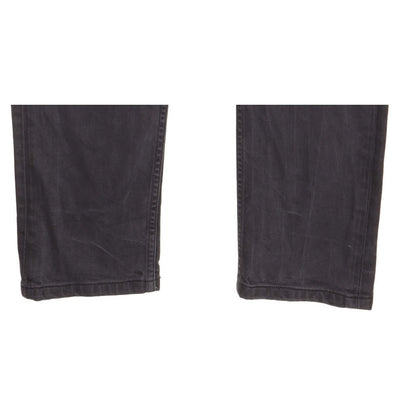 Levi's 512 Men Black Tapered Slim Stretch Jeans W34 L30